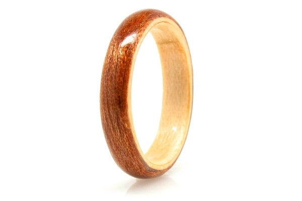Sapele Maple Wooden Ring WoodAround - Main Image